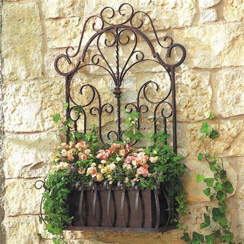 metal window box planters|decorative wrought iron window boxes.